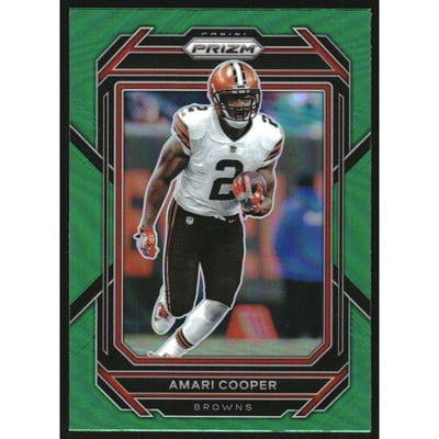 2022 Panini Prizm Prizms Green #69 Amari Cooper