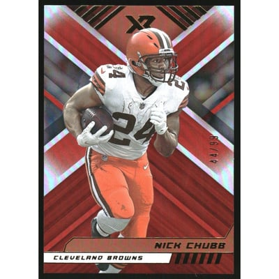 2022 Panini XR Orange #22 Nick Chubb