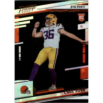 2022 Prestige Xtra Points Astral #392 Cade York SP