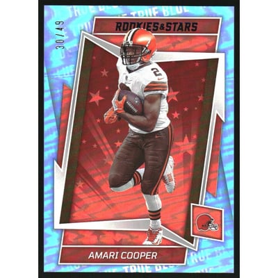 2022 Rookies and Stars True Blue #23 Amari Cooper