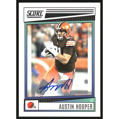 2022 Score Signatures #202 Austin Hooper