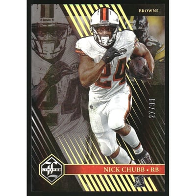 2023 Limited Gold Spotlight #100 Nick Chubb