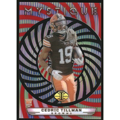 2023 Panini Illusions Mystique Red #4 Cedric Tillman