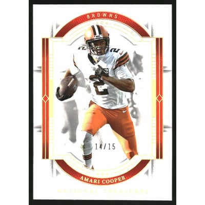 2023 Panini National Treasures Holo Gold #22 Amari Cooper