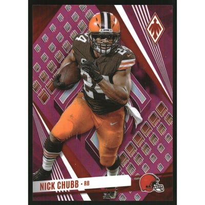 2023 Panini Phoenix Pink #49 Nick Chubb