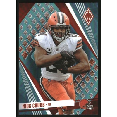 2023 Panini Phoenix SP Teal #49 Nick Chubb