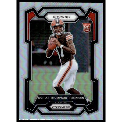 2023 Panini Prizm Prizms Silver #322 Dorian Thompson-Robinson