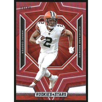 2023 Rookies and Stars Red and Blue #23 Amari Cooper