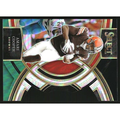 2023 Select Prizm Black and Green Die Cut #138 Gervon Dexter Sr.