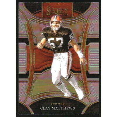 2023 Select Prizm Silver #424 Clay Matthews Jr.
