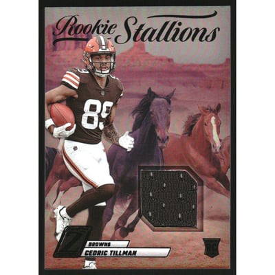 2023 Zenith Rookie Stallions Jerseys #5 Cedric Tillman