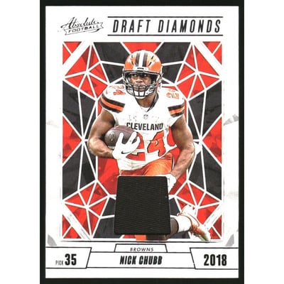 2024 Absolute Draft Diamonds Jerseys #11 Nick Chubb