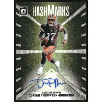 2024 Donruss Optic Hash Marks #11 Dorian Thompson-Robinson