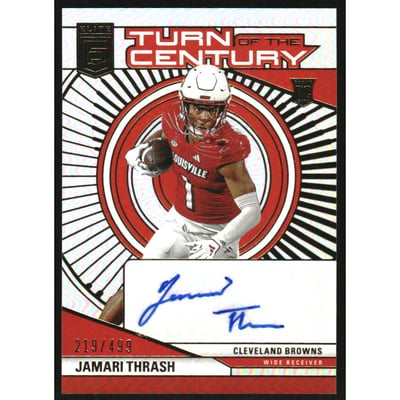 2024 Elite Turn of the Century Autographs #35 Jamari Thrash/499