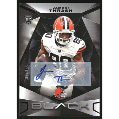 2024 Panini Black Rookie Signature Materials #20 Jaylen Wright