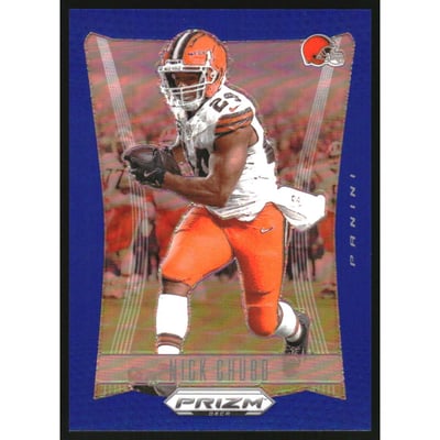 2024 Panini Prizm Deca Prizms Blue #67 Nick Chubb