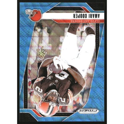 2024 Panini Prizm Prizms Blue Wave #66 Amari Cooper