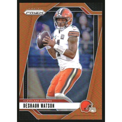 2024 Panini Prizm Prizms Orange #64 Deshaun Watson