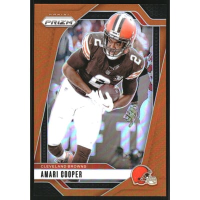 2024 Panini Prizm Prizms Orange #66 Amari Cooper