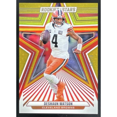 2024 Panini Rookies & Stars Gold #23 Deshaun Watson /10
