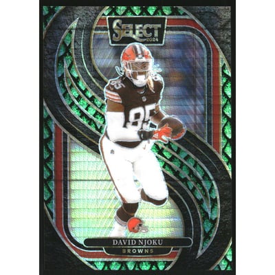 2024 Select Prizm Dragon Scale #145 David Njoku/81