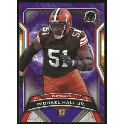 2024 Topps Resurgence Purple Surge #122 Michael Hall Jr.