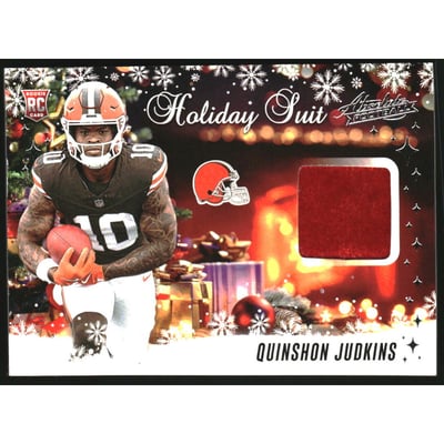 2025 Absolute Holiday Suit #32 Quinshon Judkins