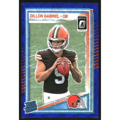 2025 Donruss Optic Blue Scope #263 Dillon Gabriel RR