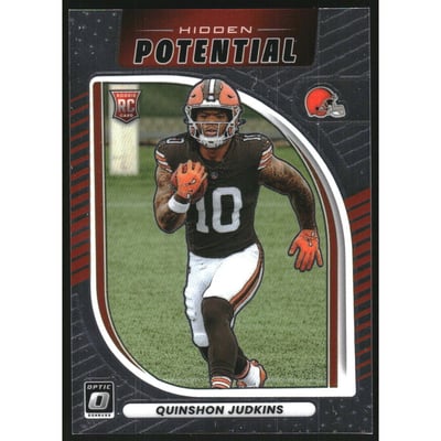 2025 Donruss Optic Hidden Potential #7 Quinshon Judkins