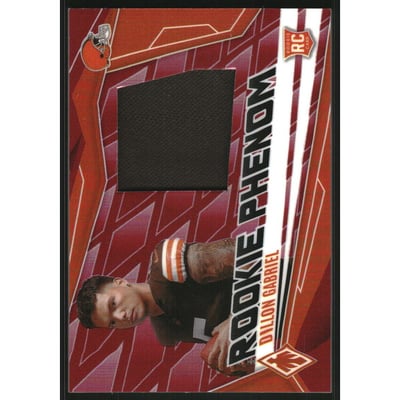 2025 Panini Phoenix Rookie Phenom Jerseys Red #31 Dillon Gabriel