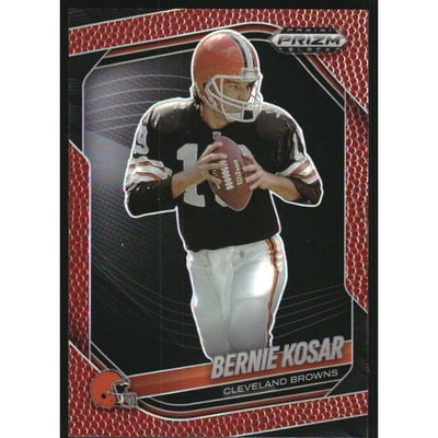 2025 Panini Prizm Black Prizms Football #31 Bernie Kosar