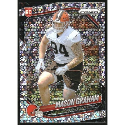 2025 Panini Prizm Prizms No Huddle #354 Mason Graham