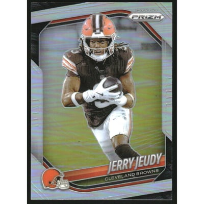2025 Panini Prizm Prizms Silver #146 Jerry Jeudy