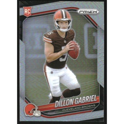 2025 Panini Prizm Prizms Silver #372 Dillon Gabriel