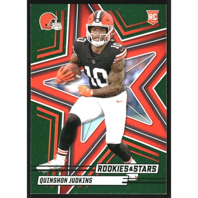 2025 Rookies and Stars Green #171 Quinshon Judkins
