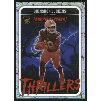 2025 Rookies and Stars Thrillers Silver #21 Quinshon Judkins
