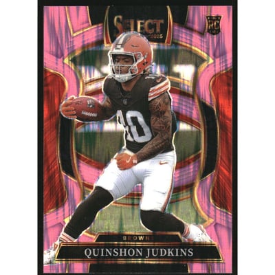 2025 Select Prizm Pink Shock #55 Quinshon Judkins
