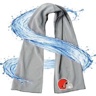 Cleveland Browns ActionHeat AlphaCool Mesh Instant Cooling Towel
