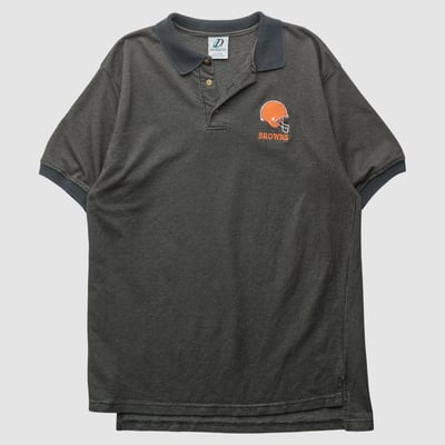 Cleveland Browns Dynasty 2000s Polo - Black - M by Fanatics Real Vintage