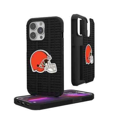 Cleveland Browns iPhone Rugged Case with Text Design