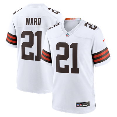 Camiseta Nike de visitante de los Cleveland Browns - Ward - Hombre