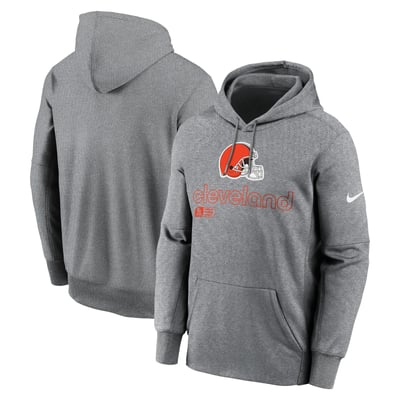 Sudadera con capucha Nike Performance Fleece Pullover del Cleveland Browns - Hombre