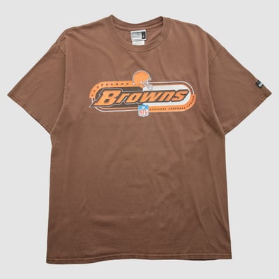 Cleveland Browns Puma 2000s T-shirt - Brown - XL by Fanatics Real Vintage