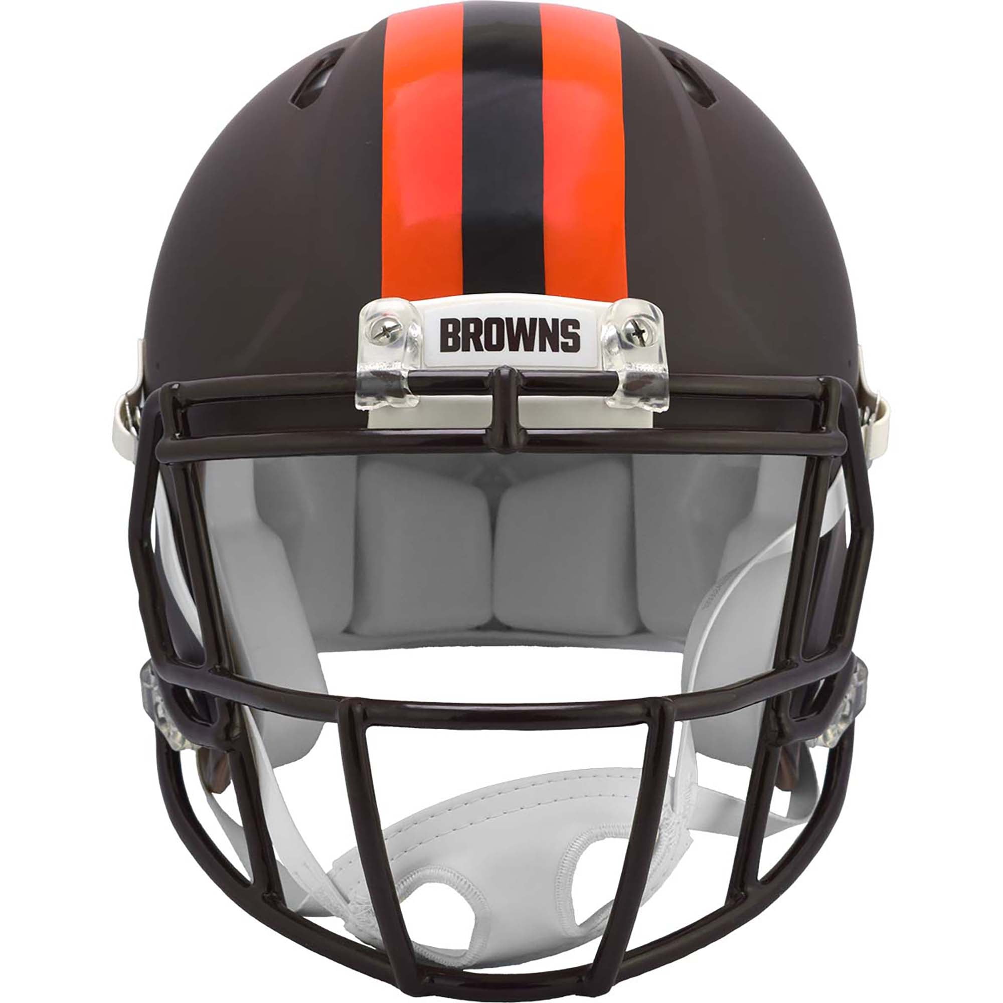 Casque authentique Riddell Speed 2025 des Cleveland Browns, remplaçant Alpha Dawg