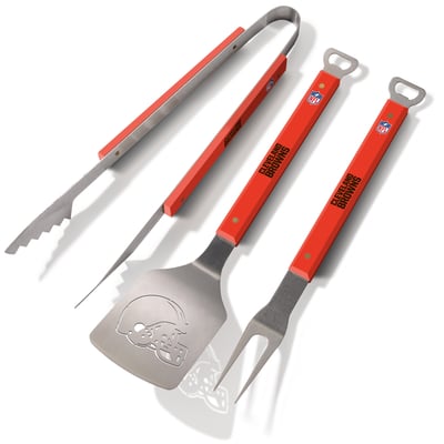 Cleveland Browns Fanpoint Spirit Series 3-Piece BBQ Set