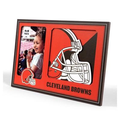 Cleveland Browns IDNA 3D Logo Series Picture Frame