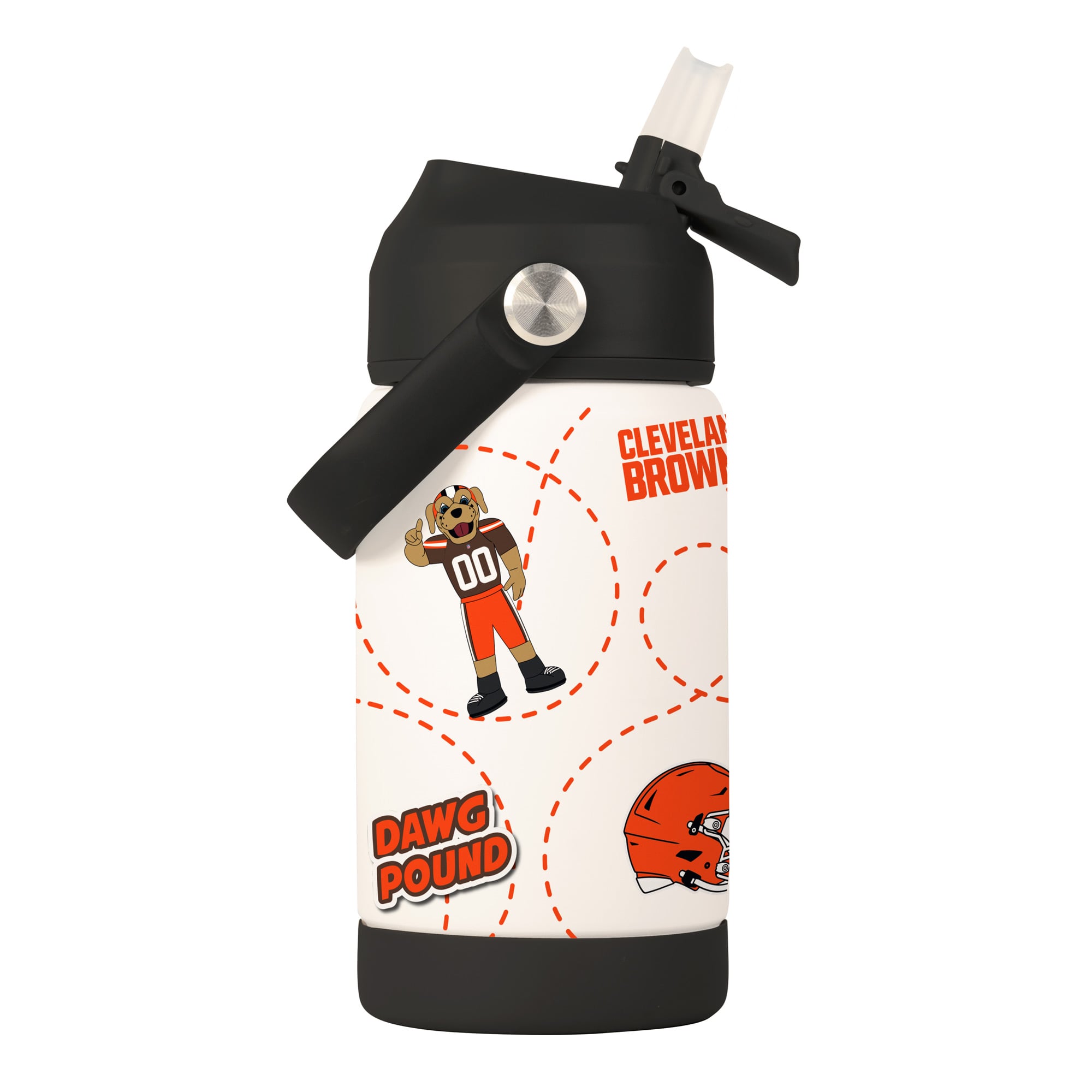 Bouteille mascotte de 35 cl des Cleveland Browns