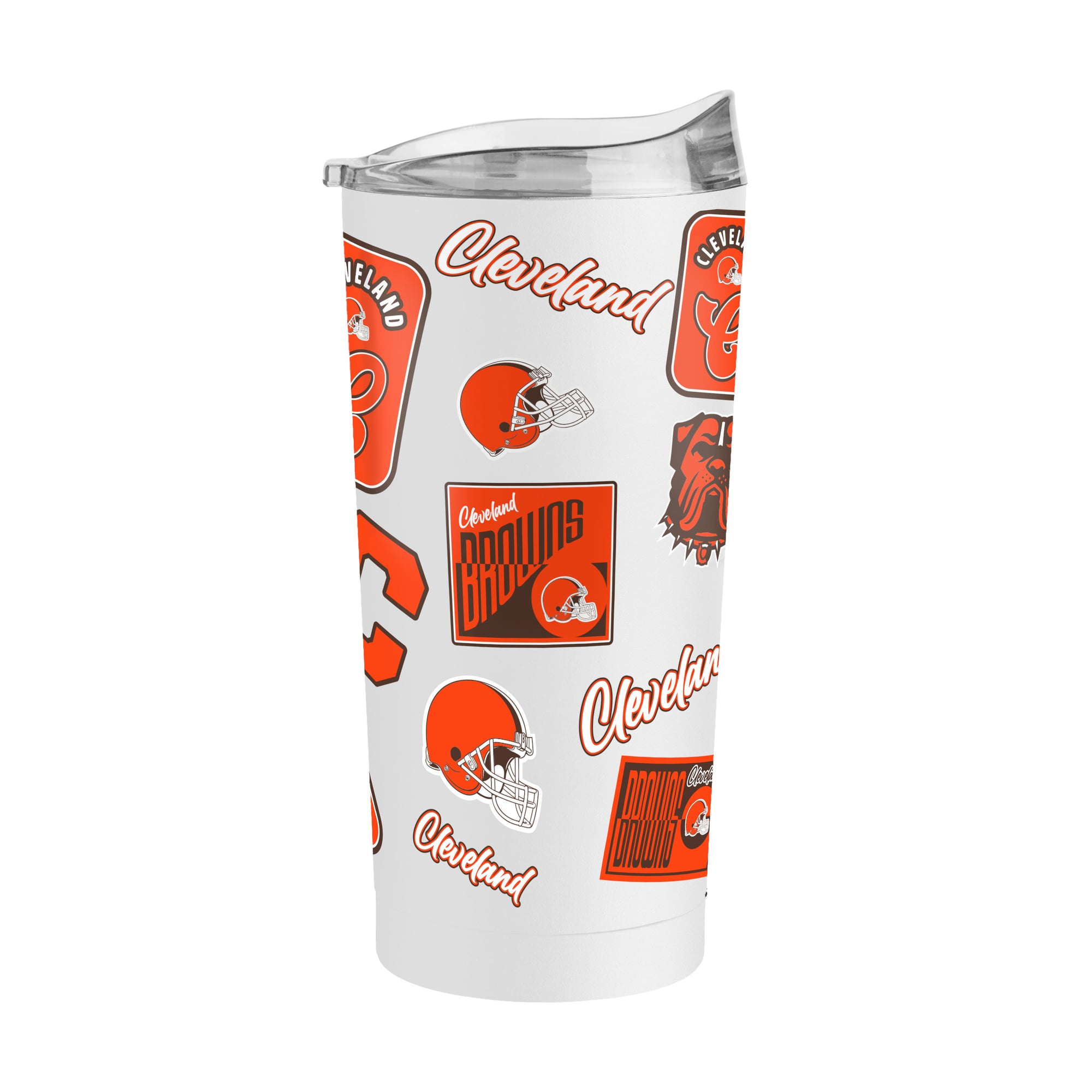 Gobelet isotherme Dreamweave de 59 cl (20 oz) à revêtement en poudre, logo Cleveland Browns