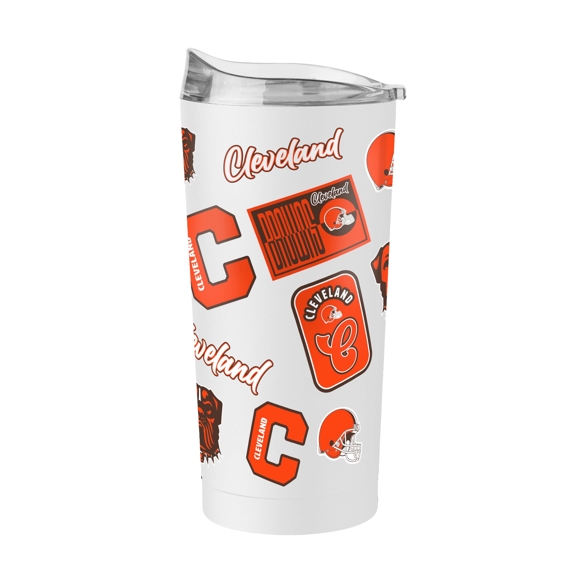 Gobelet isotherme Dreamweave de 59 cl (20 oz) à revêtement en poudre, logo Cleveland Browns