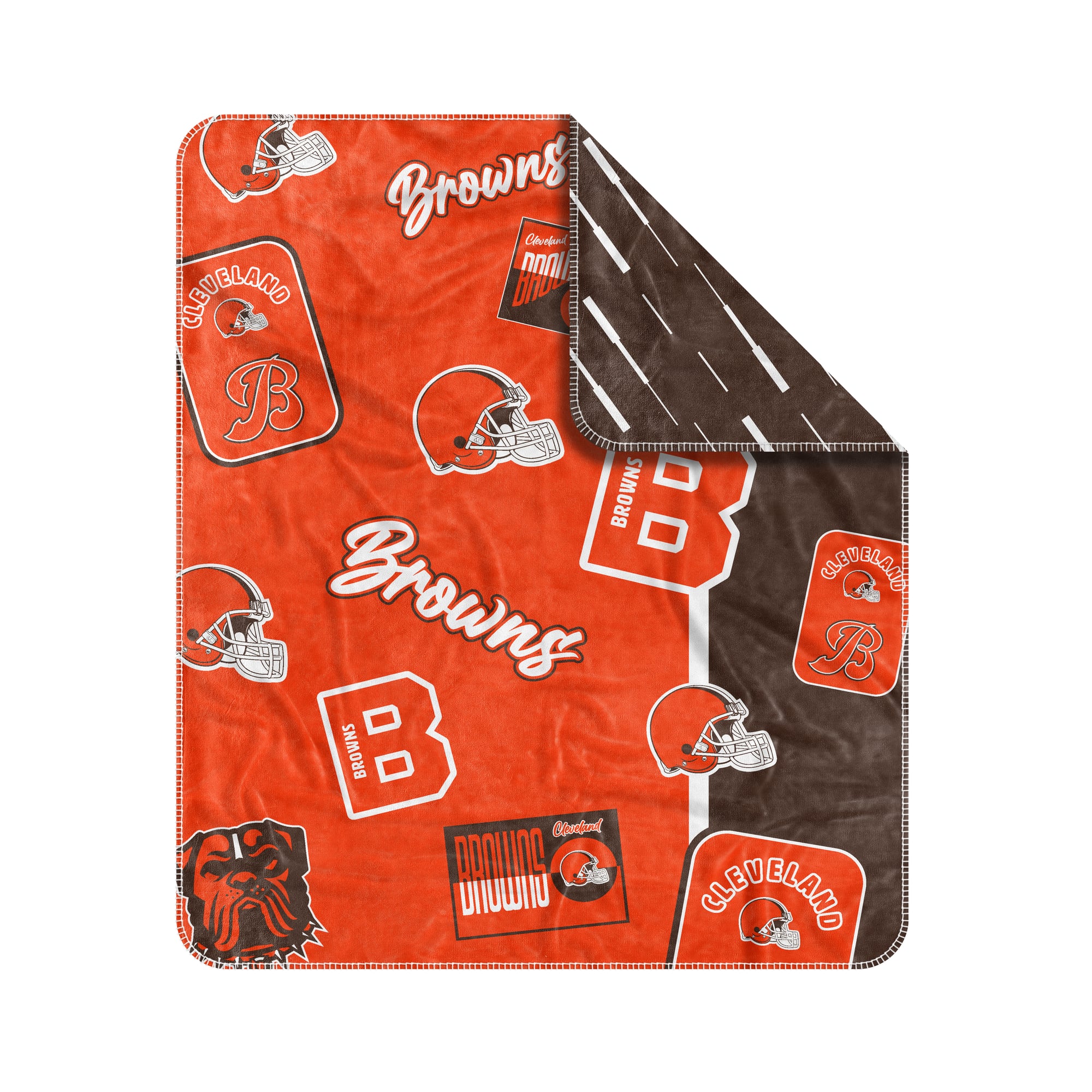Couverture jetée Dream Weave 50" x 60" avec logo Cleveland Browns